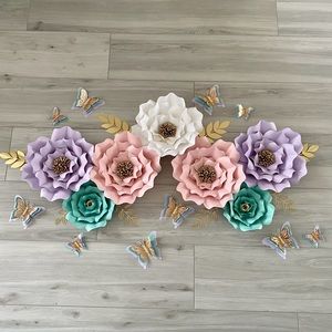 Paper Flower & Butterfly Decor